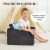 Tailored Production Black Car Shaped Folding Kids Sofa Bed Soft Foam Couch for Playroom