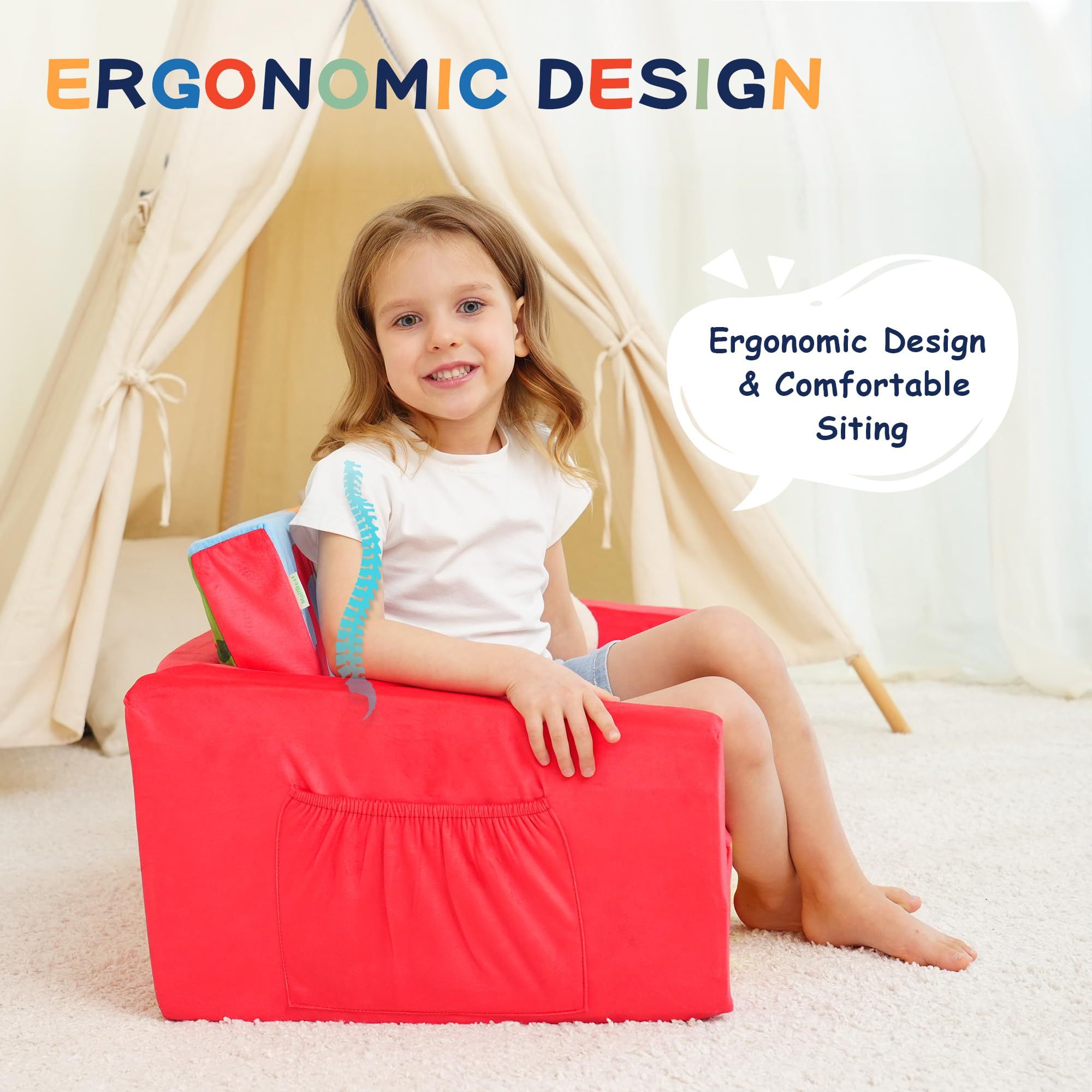 Interesting parameters of children's sofa