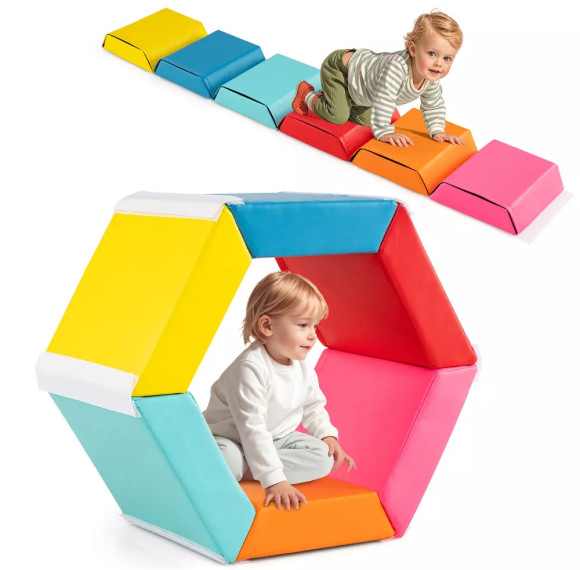 Professional OEM Versatile Soft Play Activity Blocks Motion Foam Climbing Toys for Kids Indoor Play
