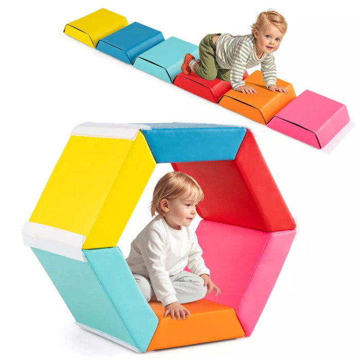 Professional OEM Versatile Soft Play Activity Blocks Motion Foam Climbing Toys for Kids Indoor Play