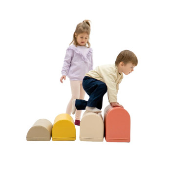 Custom Factory Multifunctional Soft Play Activity Blocks Motion Foam Climbing Toys for Kids