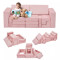 Custom Factory Kids Play Couch Modular Sofa Foam Furniture for Living Room