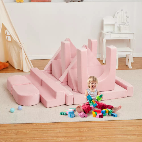 Custom Factory Kids Play Couch Modular Sofa Foam Furniture for Living Room Playroom