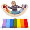 Custom Factory Cushion for Climbing Arch Rainbow Toddler Play Set Detachable Rocker Pillow for Kids