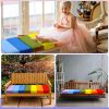 Custom Factory Cushion for Climbing Arch Rainbow Toddler Play Set Detachable Rocker Pillow for Kids