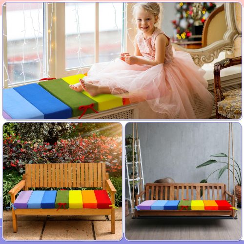 Custom Factory Cushion for Climbing Arch Rainbow Toddler Play Set Detachable Rocker Pillow for Kids