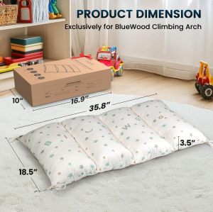 Custom Factory Cushion for Climbing Arch Montessori Soft Non-Slip Pillow for Kids Reading and Play
