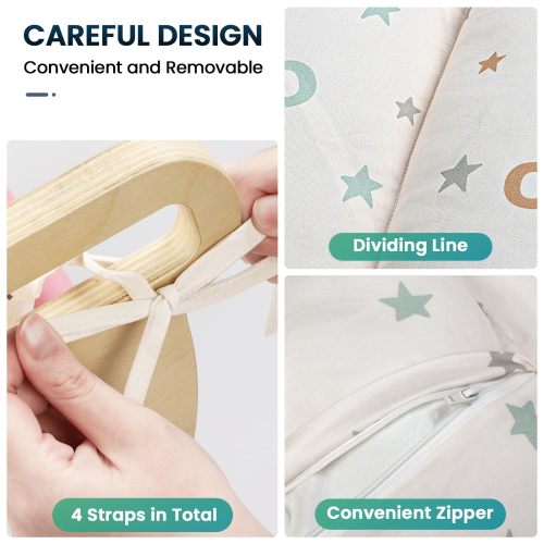 Custom Factory Cushion for Climbing Arch Montessori Soft Non-Slip Pillow for Kids Reading and Play