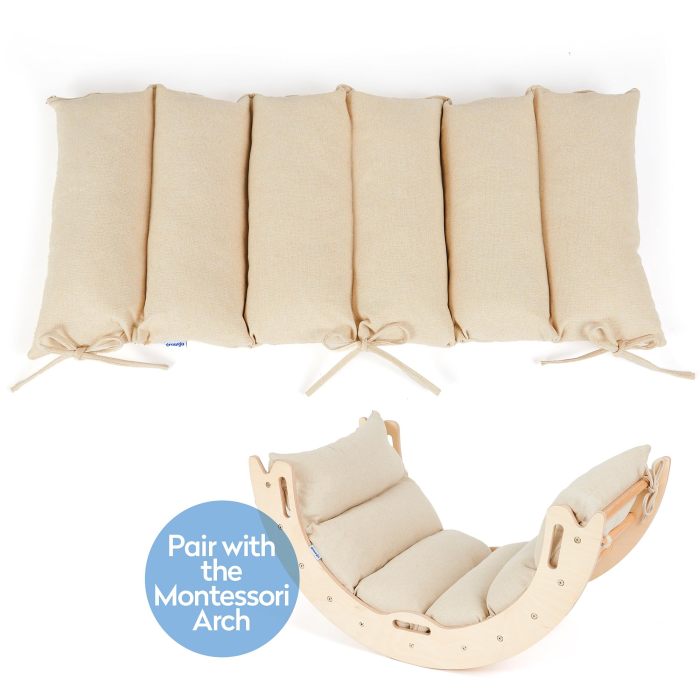 Custom Factory Climbing Arch Pillow for Toddlers Multiuse Montessori Floor Lounger Cushion Washable