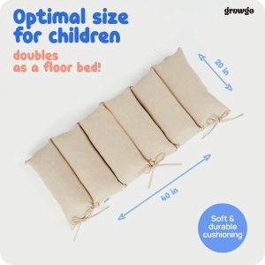 Custom Factory Climbing Arch Pillow for Toddlers Multiuse Montessori Floor Lounger Cushion Washable