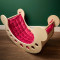 OEM Toddler Rocker Cushion Soft Montessori Arch Pillow Bed Floor Seat Wobble Rocker Board