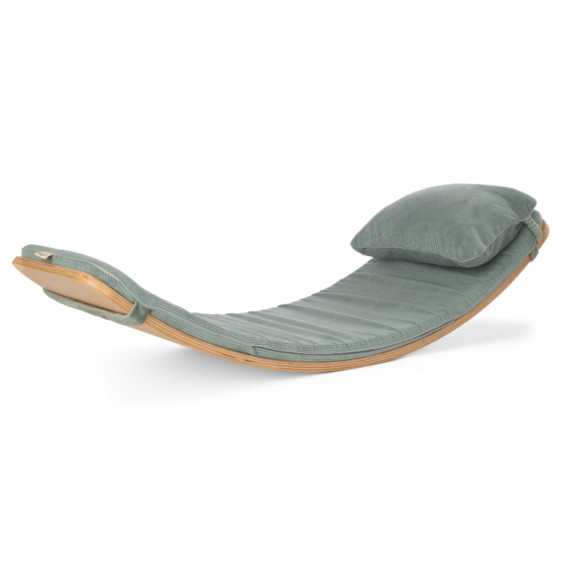 Custom Factory Balance Board with Foam Mattress and Pillow Wobble Rocker Board Soft Kids Play Equipment