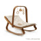 Modern Baby Rocker Chair – Washable Fabric Toddler Recliner Seat with Soft Foam Cushion