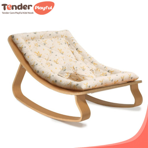 Custom Factory Soft Foam Baby Rocker Toddler Recliner Chair Washable Seat for Indoor Play