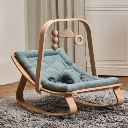 Custom Factory Baby Rocker Chair Soft Foam Toddler Recliner Seat for Safe Indoor Play