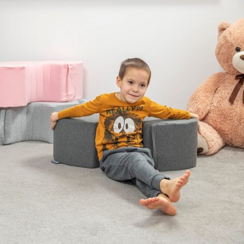 Custom Factory Kids Foam Rocking Chair with Washable Cover Compressible Seat for Coordination Training