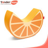 Custom Factory Orange Shape Foam Rocking Chair Compressible Kids Soft Seat for Indoor Play