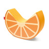 Custom Factory Orange Shape Foam Rocking Chair Compressible Kids Soft Seat for Indoor Play