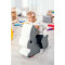 Custom Factory White Rabbit Shape Kids Stool Soft Foam Seat for Indoor Play
