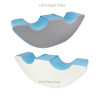 Custom Factory Double Rocking Horse Soft Foam Kids Rocker Seat for Indoor Play