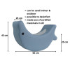 Professional Custom Double Rocking Horse Kids Foam Rocker for Indoor Balance and Brain Development