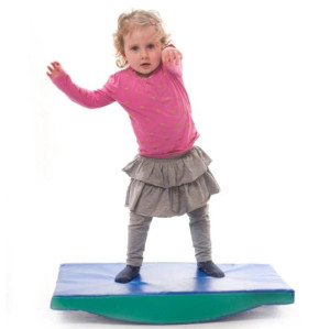 Custom Factory Foam Rocker Balance Board Soft Wobble Board for Kids Indoor Play