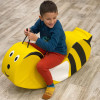 Custom Factory Bee Shape Kids Foam Rocking Horse Soft Seat for Indoor Play
