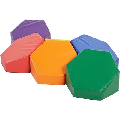 High Quality Colorful Stepping Stones Blocks Mat for Kids Obstacle Course