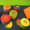 High Quality Colorful Stepping Stones Blocks Mat for Kids Obstacle Course