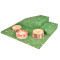 Custom High Quality Colorful Stepping Stones Blocks Mat for Kids Obstacle Course