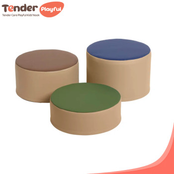 Professional Factory Custom Foam Stepping Stone Blocks Kids Soft Sponge Stools Baby Indoor Toys