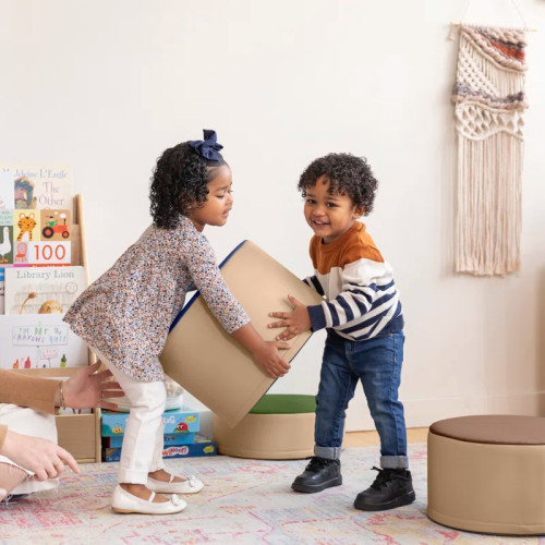 Professional Factory Custom Foam Stepping Stone Blocks Kids Soft Sponge Stools Baby Indoor Toys