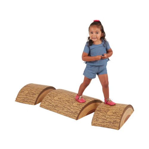 Custom Kids Foam Half Cylinder Balance Stumps Rocking Soft Play Toys Professional Factory
