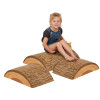 Custom Kids Foam Half Cylinder Balance Stumps Rocking Soft Play Toys Professional Factory