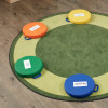 Custom Kids Foam Round Cushion Soft Play Indoor Toys Professional Factory