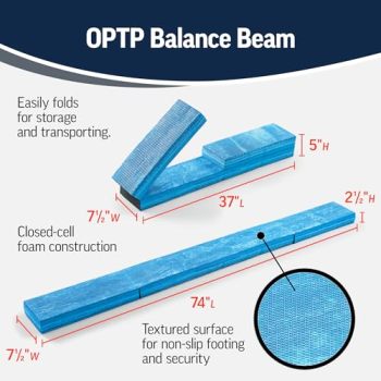 Custom Blue Foldable Foam Balance Beam Kids Soft Play Indoor Toys Professional Factory