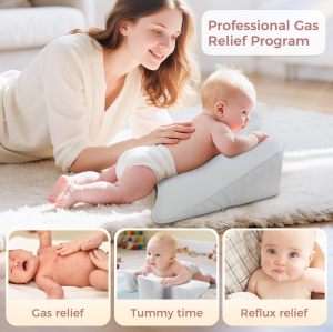 Custom Infant Reflux Pillow Anti Spit Up Wedge Cushion Baby Nursing Support