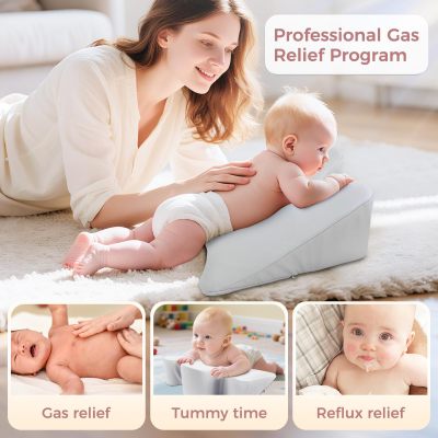 Custom Infant Reflux Pillow Anti Spit Up Wedge Cushion Baby Nursing Support