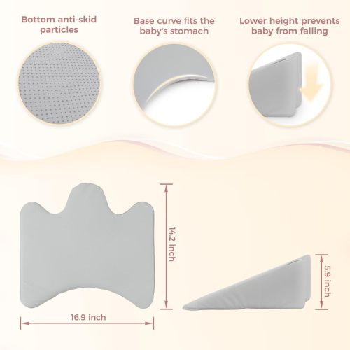 Custom Infant Reflux Pillow Anti Spit Up Wedge Cushion Baby Nursing Support