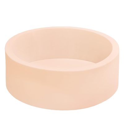 Nude Color Kids Foam Ball Pit OEM Soft Play Pool for Indoor Playground and Home Use