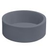 Dark Gray Kids Foam Ball Pit Factory OEM Custom Soft Play Pool for Indoor Playground and Home