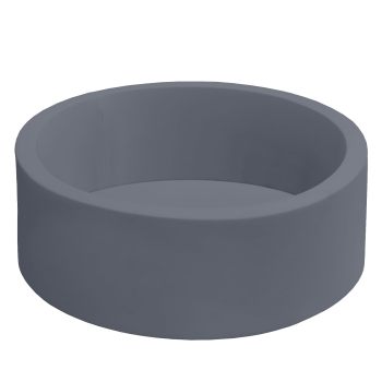 Dark Gray Kids Foam Ball Pit Factory OEM Custom Soft Play Pool for Indoor Playground and Home