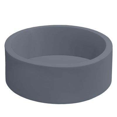 Dark Gray Kids Foam Ball Pit Factory OEM Custom Soft Play Pool for Indoor Playground and Home