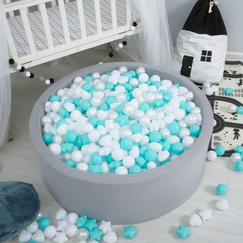 OEM Custom Round Foam Ball Pit Factory Custom Soft Memory Foam Play Pool for Toddlers Indoor Use
