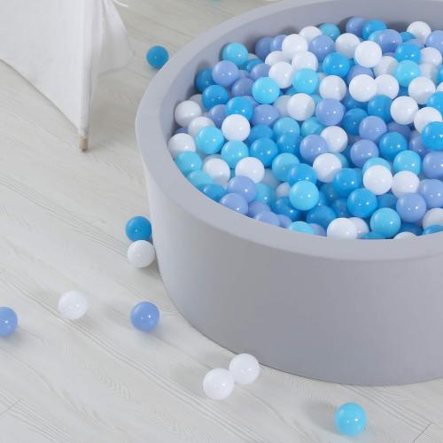 OEM Custom Round Foam Ball Pit Factory Custom Soft Memory Foam Play Pool for Toddlers Indoor Use