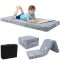 Glow Star Pattern Kids Foldable Floor Mattress Factory OEM Trifold Nap Mat for Toddlers