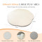 Round Foldable Cushion with Velvet Cover Factory OEM Soft Floor Mat for Kids Playroom and Home Use