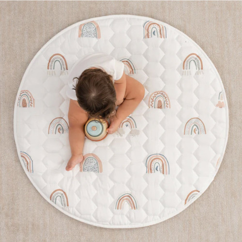 Factory Custom White Baby Play Mat OEM Soft Foam Floor Pad for Crawling and Playroom Use