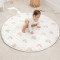 Factory Custom White Baby Play Mat OEM Soft Foam Floor Pad for Crawling and Playroom Use