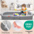 Professionally Designed Portable Toddler Travel Bed OEM Foldable Soft Foam Crib with Washable Cover